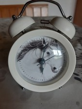 Wecker pferd weiß gebraucht kaufen  Hammersbach