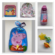 Lote Misto a Granel Meninas Nova Mochila Peppa Pig Livro Garrafa de Bebida Adair Bolsa Infantil comprar usado  Enviando para Brazil
