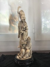Statuette socle bois d'occasion  Lacanau