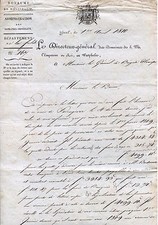 Lettre barrois directeur d'occasion  Deuil-la-Barre