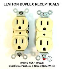 Lot leviton ivory for sale  Walla Walla