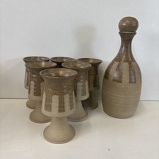 Studio pottery goblets for sale  HARTLEPOOL