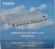 4x4 hdmi matrix for sale  LONDON