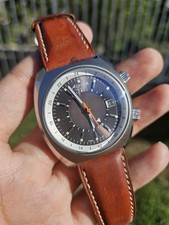Alpina AL-555DGS4H6 Startimer Pilot Heritage relógio automático 42 mm GMT preto, usado comprar usado  Enviando para Brazil