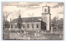 Cartão postal Christ Church, Cambridge, MA G3 comprar usado  Enviando para Brazil
