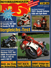 Zeitschrift motorrad 1984 gebraucht kaufen  Usingen