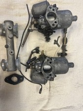 Pair inch carburettors. for sale  WANTAGE