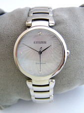 Usado, RELÓGIO FEMININO CITIZEN ECO DRIVE EM0850-80D PULSEIRA DE AÇO INOXIDÁVEL GENUÍNO comprar usado  Enviando para Brazil
