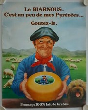 Poster biarnous pyrenees d'occasion  Expédié en Belgium