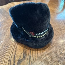 Vtg black faux for sale  Dayton