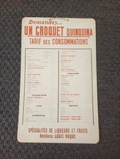 Croquet quinquina carton d'occasion  Louviers