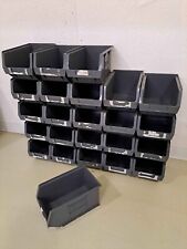 Grey plastic stacking for sale  WITHAM