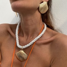 Women gold scallop for sale  Birmingham