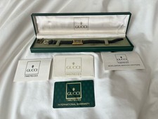 Gucci gold tone for sale  CASTLE DOUGLAS
