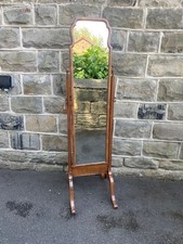 Antique walnut cheval for sale  PONTEFRACT