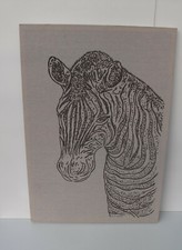 Bild zebra leinwand gebraucht kaufen  Deutschland