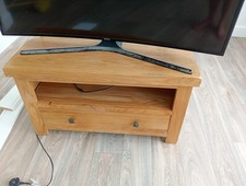 Oak television stand for sale  WARRINGTON