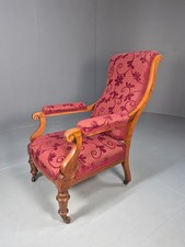 Antique library chair for sale  STOWMARKET