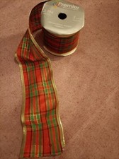 Christmas tree tartan for sale  UK