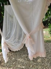 Rideaux vitrages romantique d'occasion  Salernes