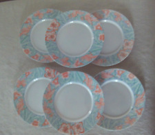 Assiettes plates fleurs d'occasion  France