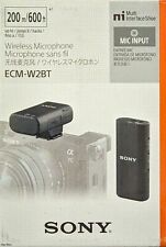 Sony ecm w2bt gebraucht kaufen  Rödermark