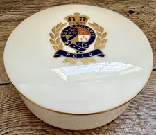 Usado, Raro Vintage 1989 Ralph Lauren Wedgwood Bone China Polo Crest Caixa de Bugigangas comprar usado  Enviando para Brazil