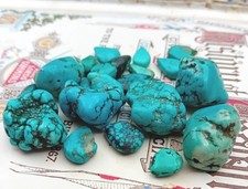 Natural turquiose beads for sale  WOKINGHAM
