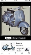 piaggio 150 vespa vba 1959 usato  Enna