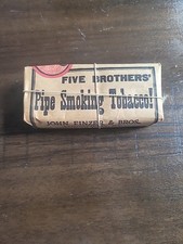 Antigua pipa de tabaco para fumar tabaco de cinco hermanos PAQUETE DE PAPEL segunda mano  Embacar hacia Mexico
