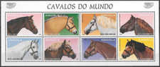 Angola 1997 cavalli usato  Italia