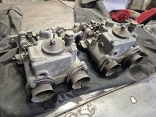 Nikki carburetors twin for sale  LOANHEAD