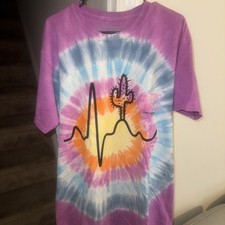 Camiseta Travis Scott Astro World Tie-Dye Austin Texas Festival nova em folha tamanho P comprar usado  Enviando para Brazil