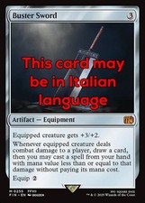 Mtg buster sword usato  Italia