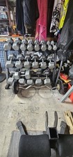 Metal hex dumbells for sale  PONTEFRACT