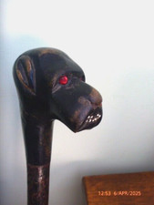 Antique treen walking for sale  ALSTON