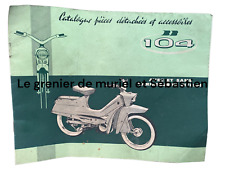 Ancien catalogue pièces d'occasion  Bohain-en-Vermandois