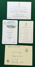 Antique royal invitation for sale  LONDON