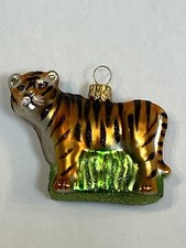 Blown glass tiger for sale  Charlotte