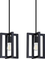 Pacote com 2 1 luz pendurada ilha de cozinha industrial pingente lanterna fazenda comprar usado  Enviando para Brazil