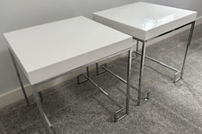 Set modern chrome for sale  SHREWSBURY