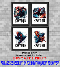 Personalised marvel spiderman for sale  NOTTINGHAM