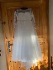 Blumenkind prinzessin kleid gebraucht kaufen  Montabaur