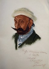 Lithographie iacovleff rafa d'occasion  Artigues-près-Bordeaux