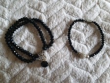 Armbänder schwarz elastisch gebraucht kaufen  Heilbad Heiligenstadt