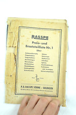 Vintage catalogo rasspe usato  Cremona