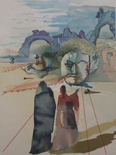 Salvador dali purgatorio usato  Spedire a Italy