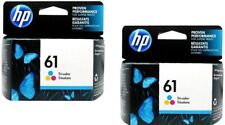Cartucho de tinta colorida 2pçs HP #61 61 CH562WN NOVO GENUÍNO comprar usado  Enviando para Brazil