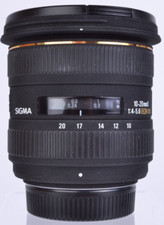 Lente de zoom grande angular SIGMA EX 10-20mm f/4-5.6 DC HSM para Nikon #T-10025 comprar usado  Enviando para Brazil