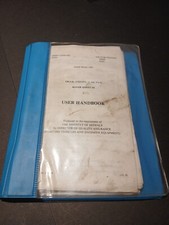 Army user handbook for sale  READING